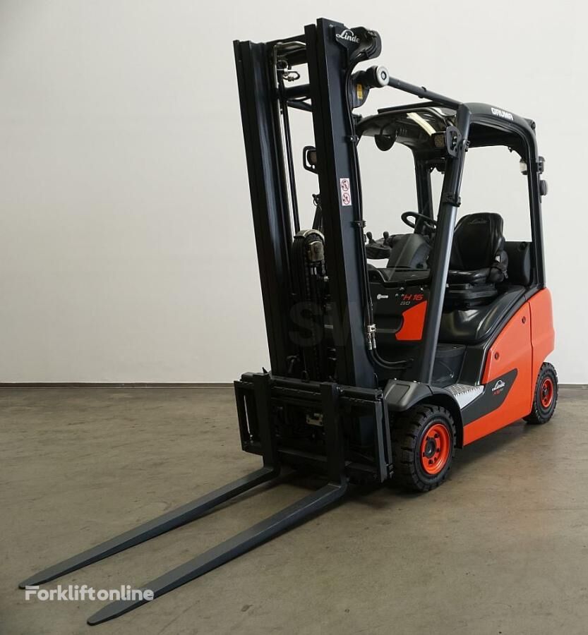 Linde H 16 T EVO 391-00 gassdrevet gaffeltruck