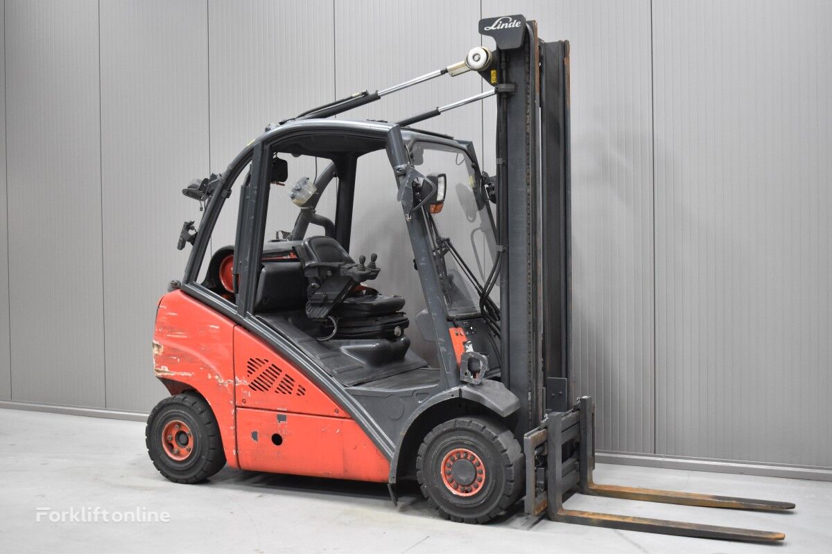 Linde H 25 T-01 gas forklift