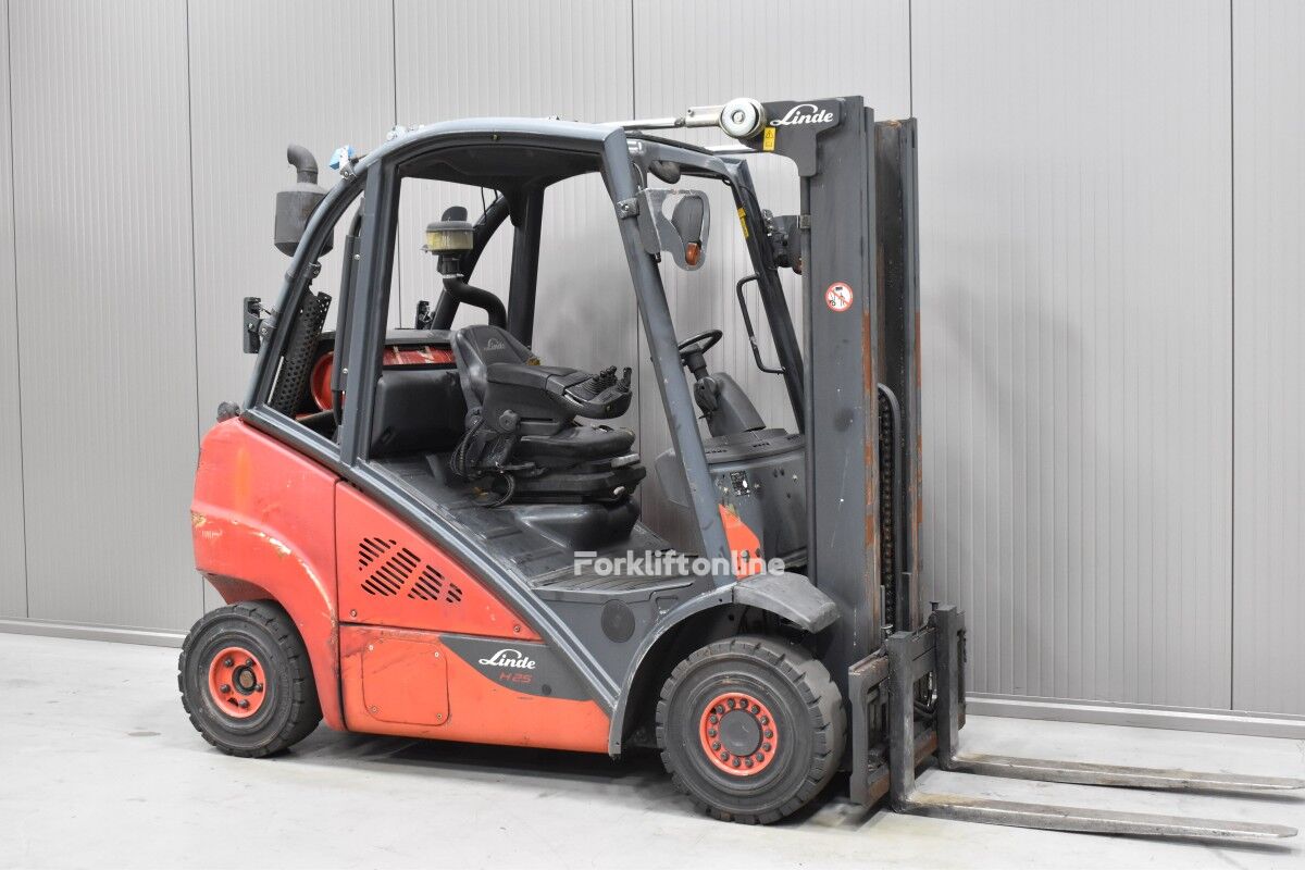 Linde H 25 T - 02 gas forklift