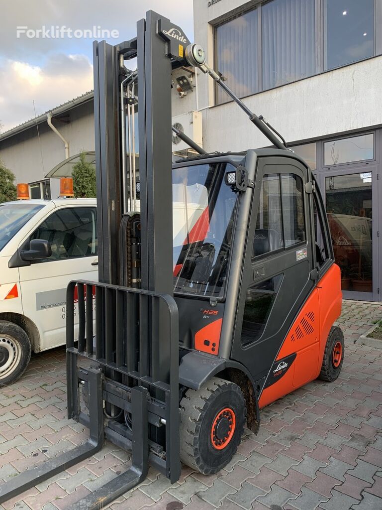 chariot élévateur à gaz Linde H 25t-02