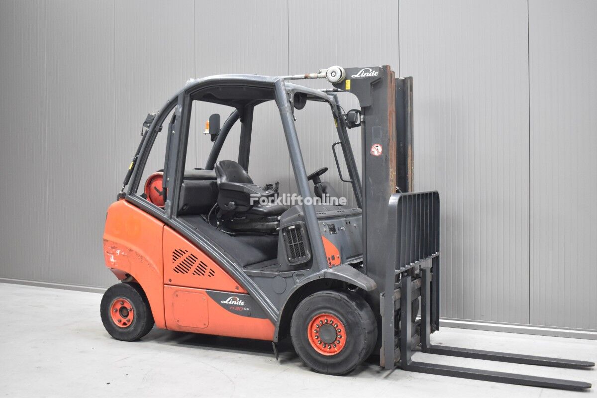 Linde H 30 T-02 gazlı forklift