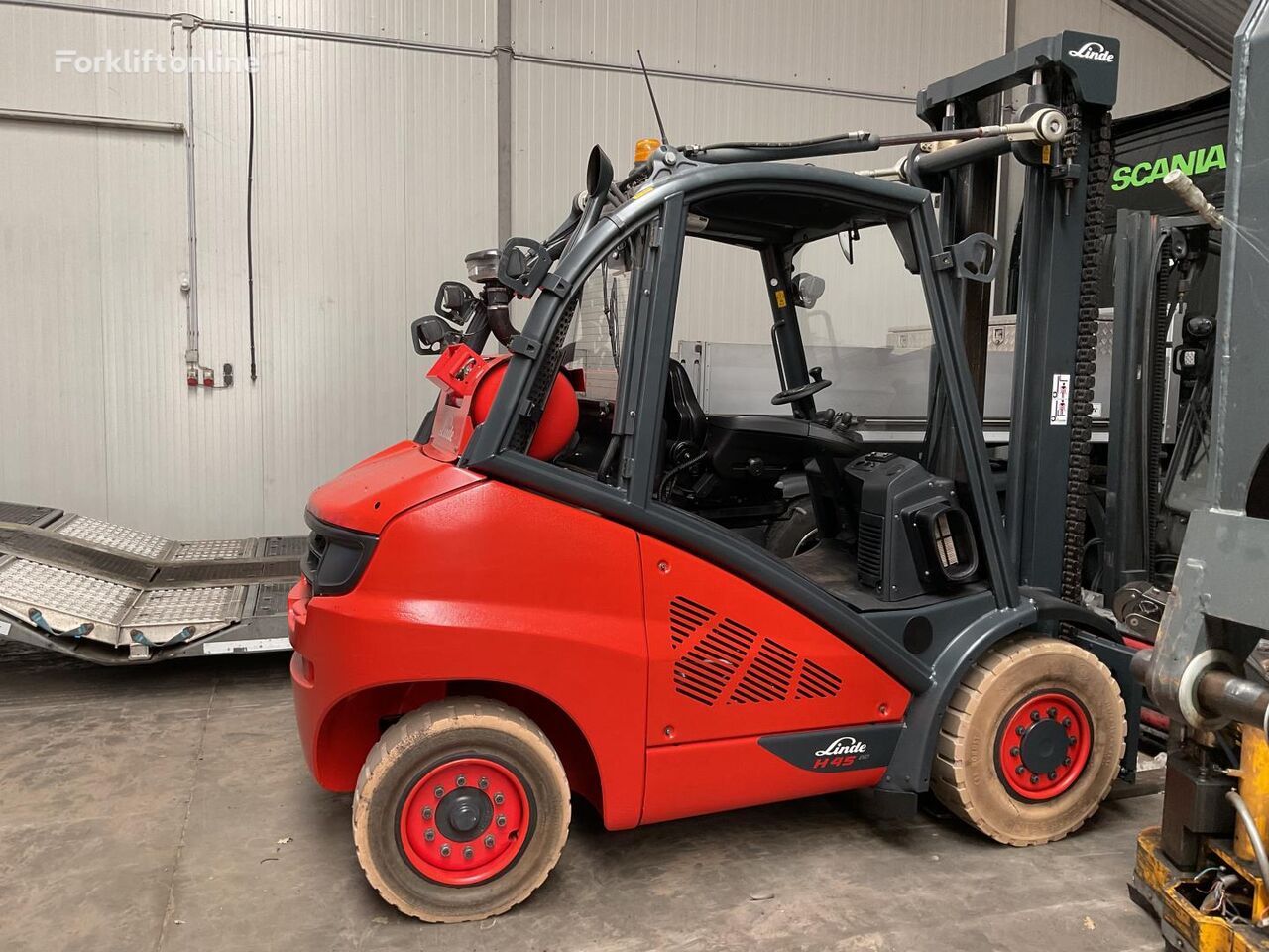 forklift gas Linde H 45 T 02