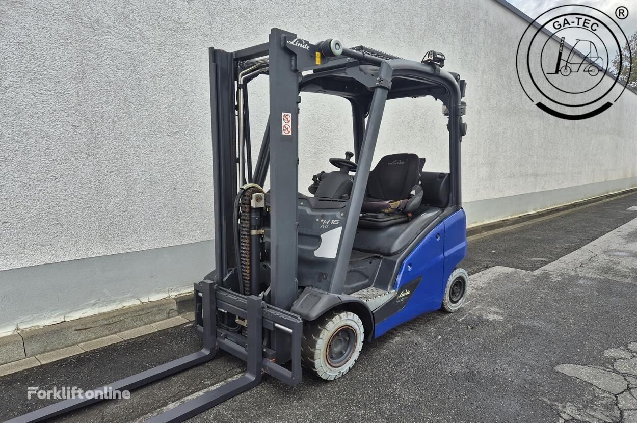 Linde H16T gas forklift