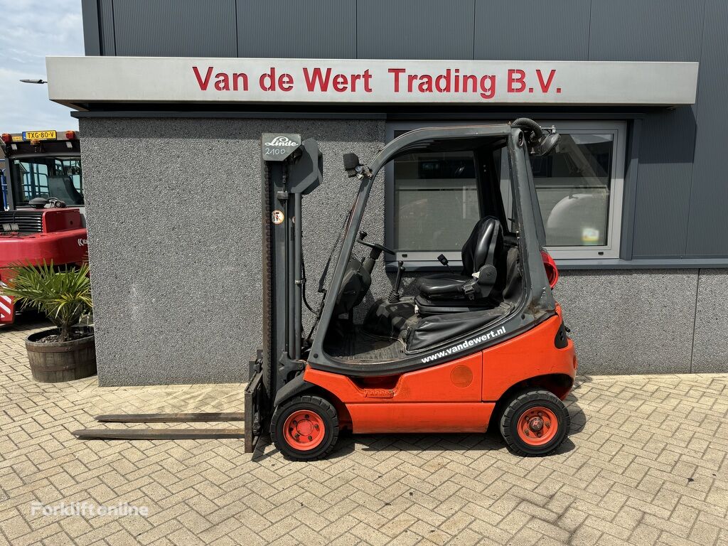 Linde H16T-03 Duplo 300 Sideshift LPG 2002 gas forklift