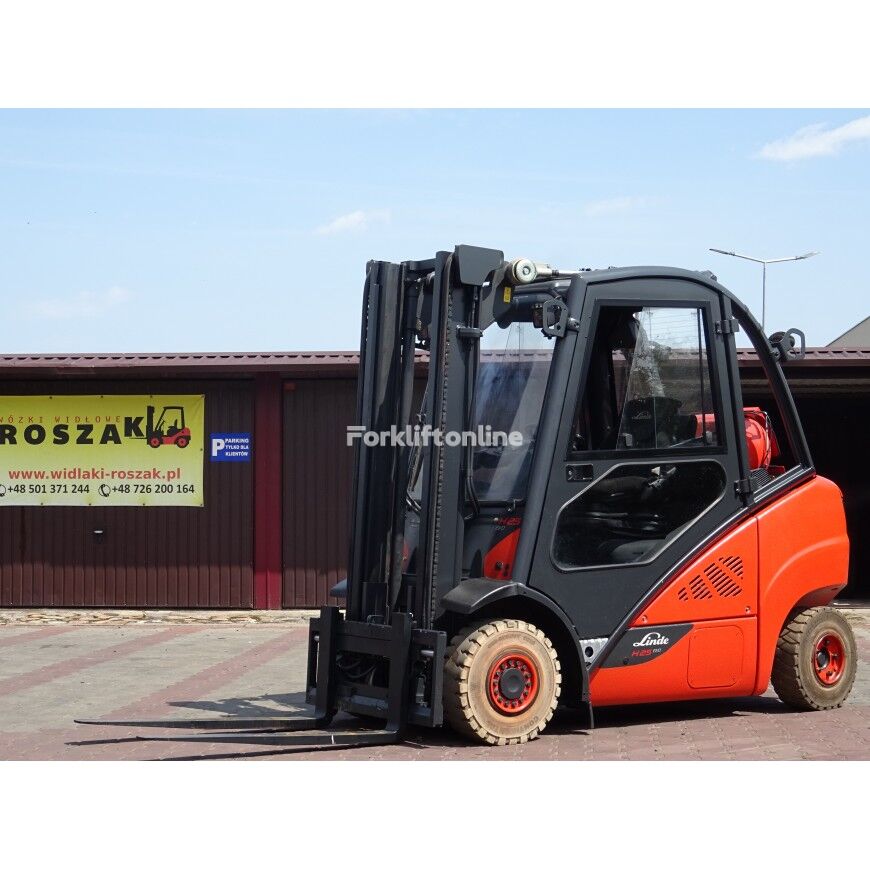 Linde H25T-02 gazlı forklift