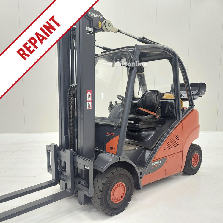 Linde H25T-02 gas forklift