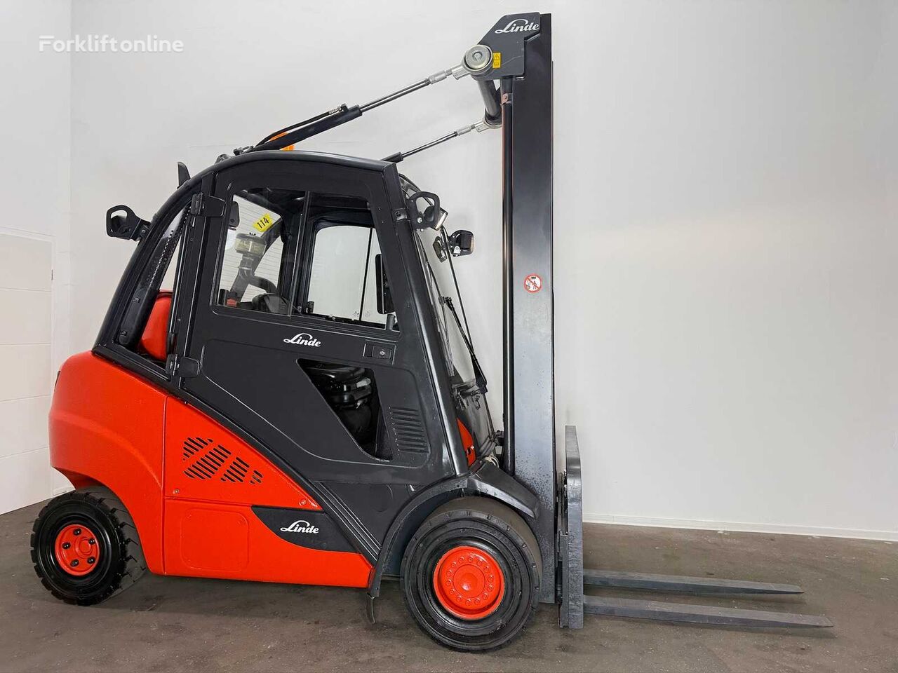 Linde H25T-02 EVO 393 gas forklift