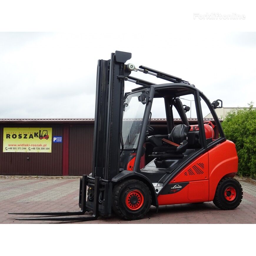 Linde H30T-02 gas forklift