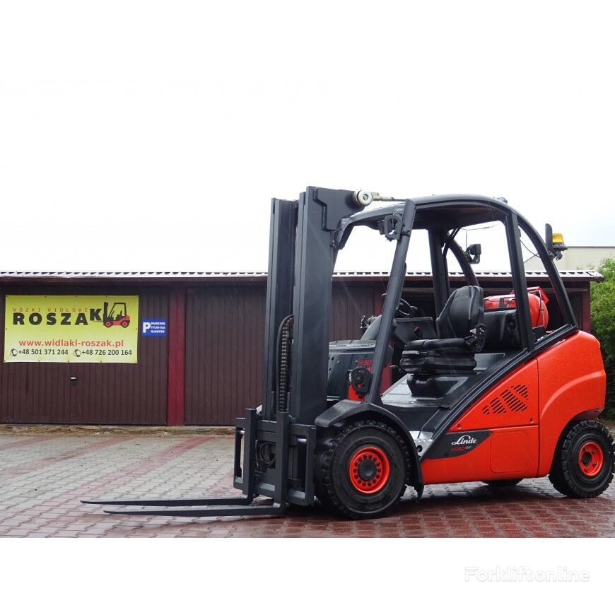 Linde H30T-02 gázzal működő targonca