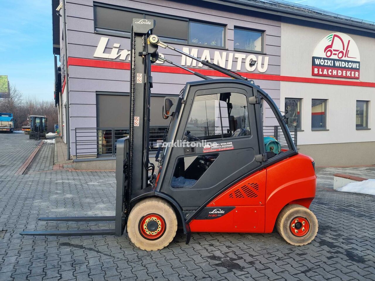 carrello elevatore a gas Linde H30T-02