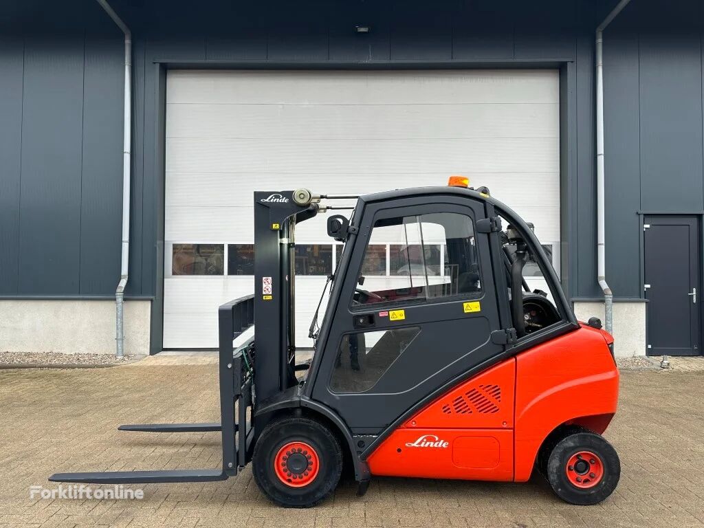 Linde H30T 3 ton Triplex Freelift Sideshift Positioner LPG Heftruck gas forklift