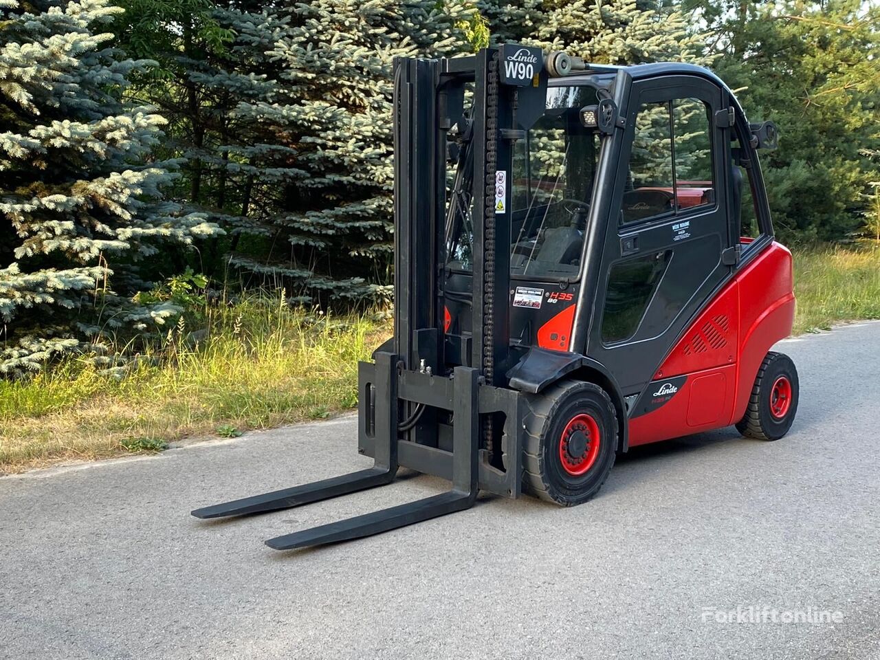 carrello elevatore a gas Linde H35T