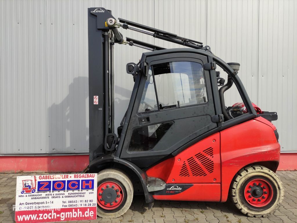 Linde H40T-02-394 EVO gas forklift