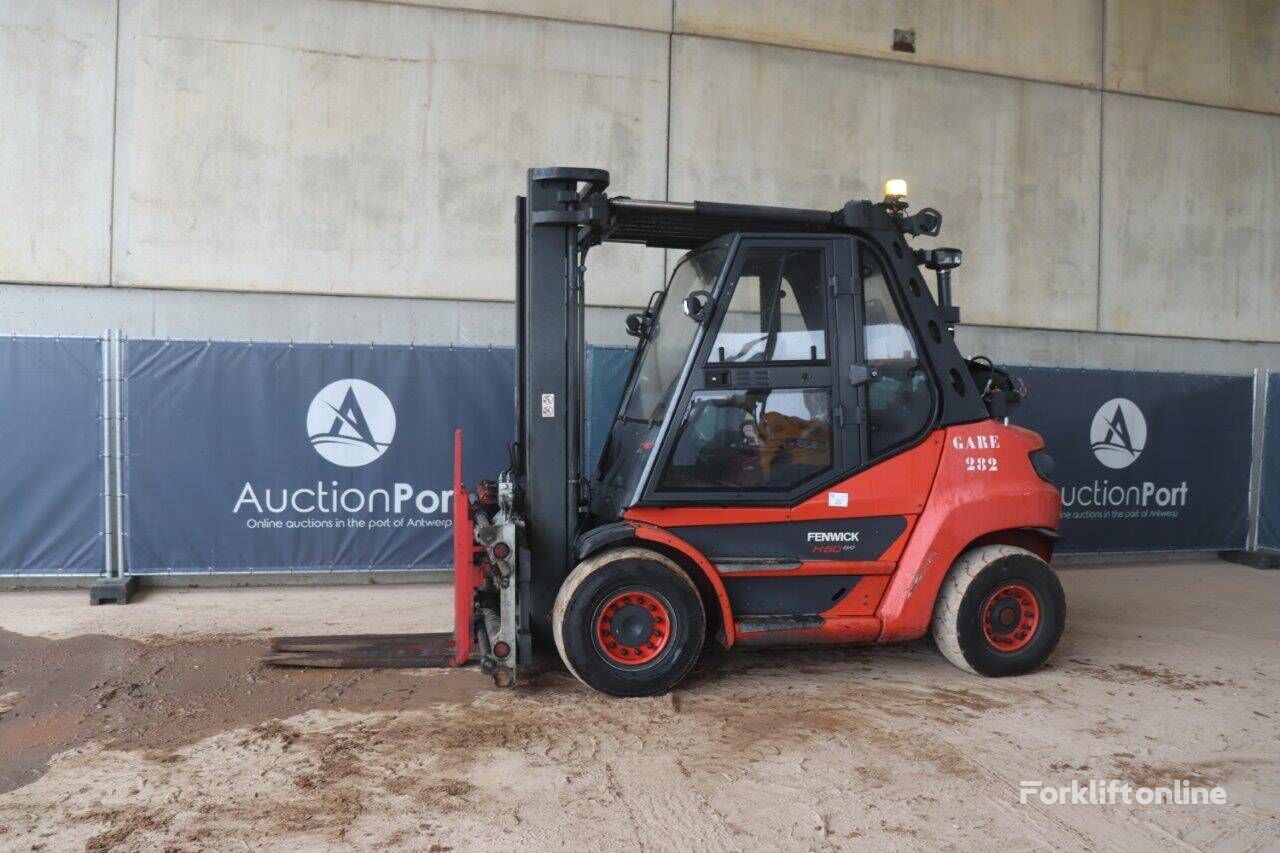 Linde H60T-03 gas forklift