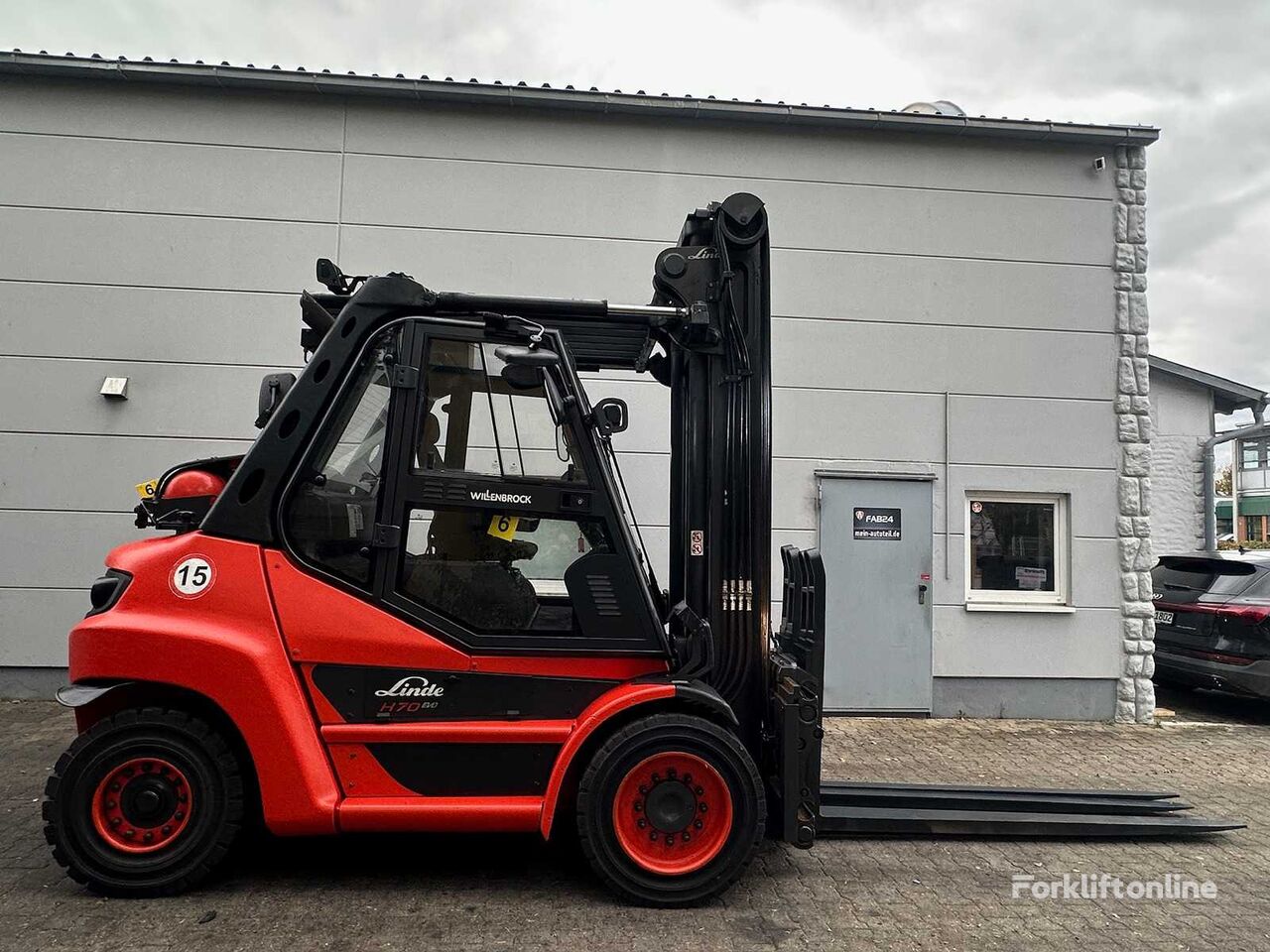 Linde H70T-03 EVO gāzes autoiekrāvējs