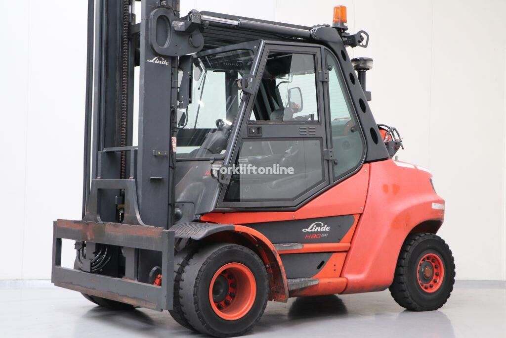 Linde H80T-03/900 gas forklift