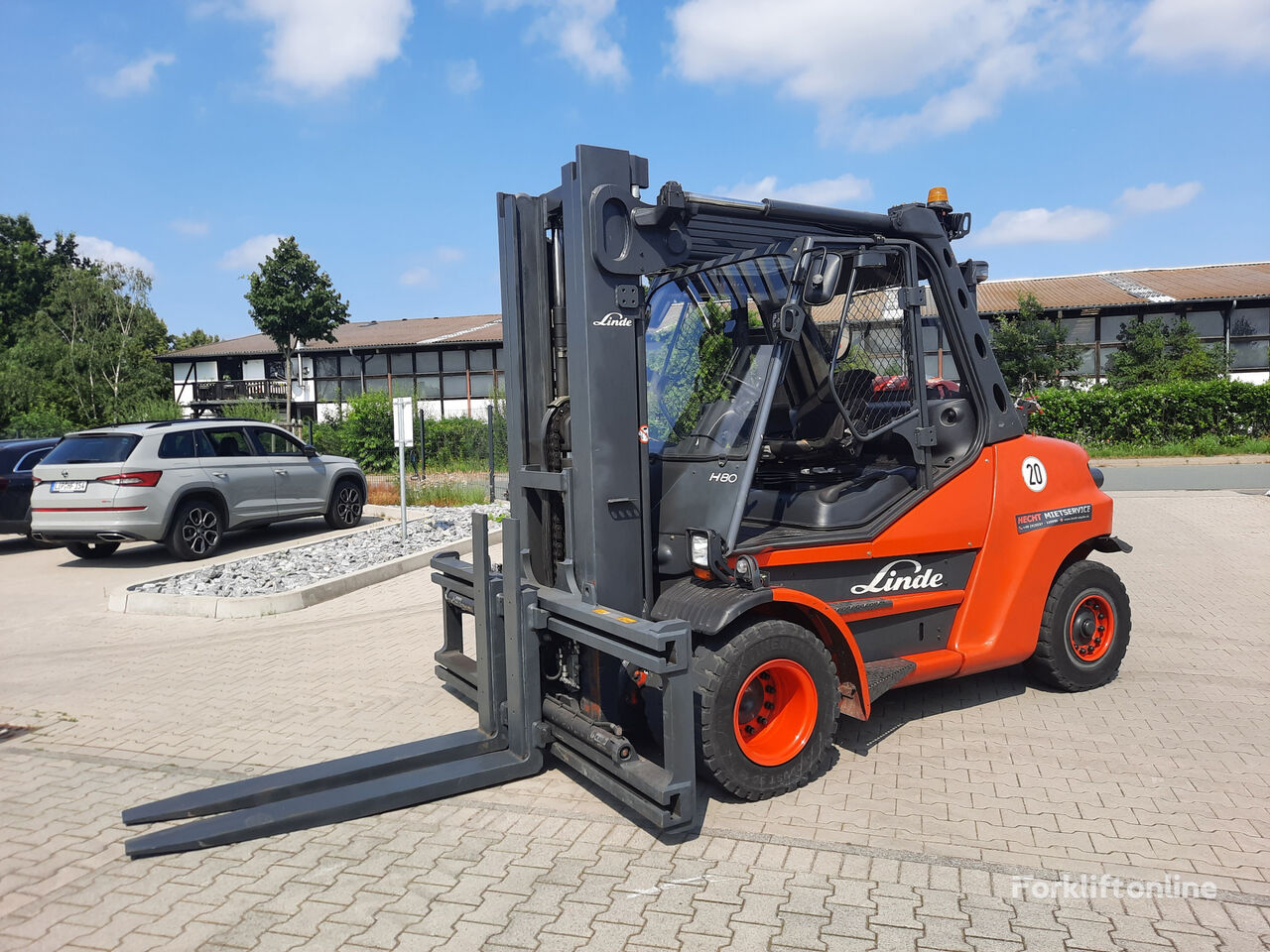 forklift gas Linde H80T-900