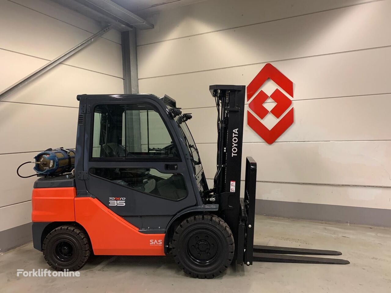 رافعة شوكية تعمل بالغاز Toyota 02-8FGJF35 - Forkliftonline