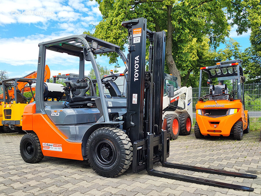 forklift gas Toyota 06-8FG20F