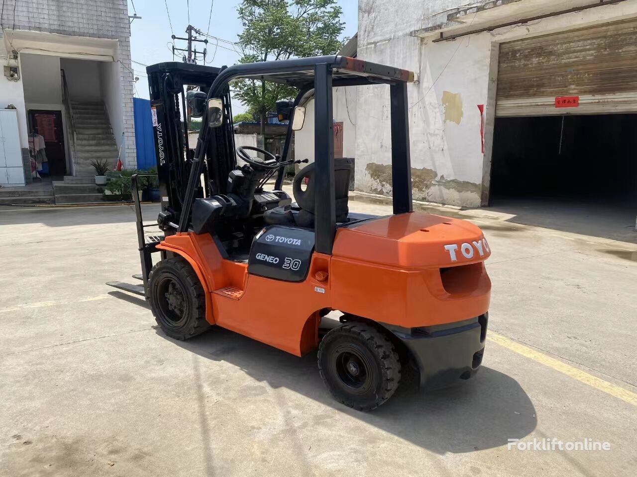 Toyota FD30 gas forklift