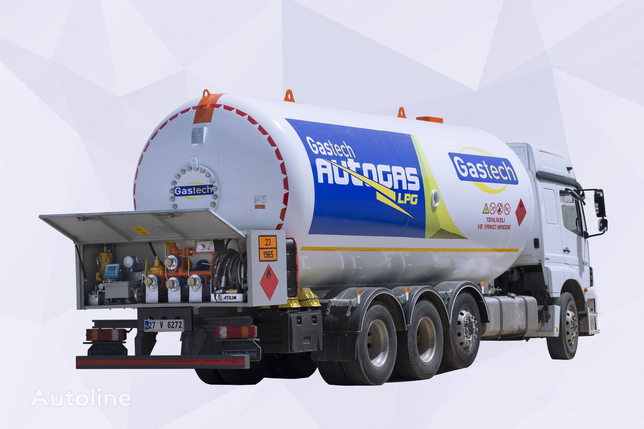 ny LPG BOBTAIL TANK TRUCK gastransporter