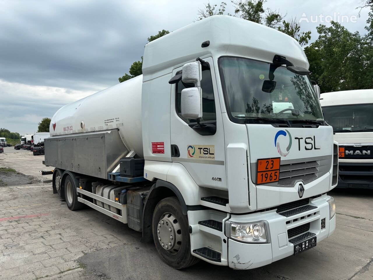 Renault Premium 460 dxi LPG/GPL teherautó gázszállító