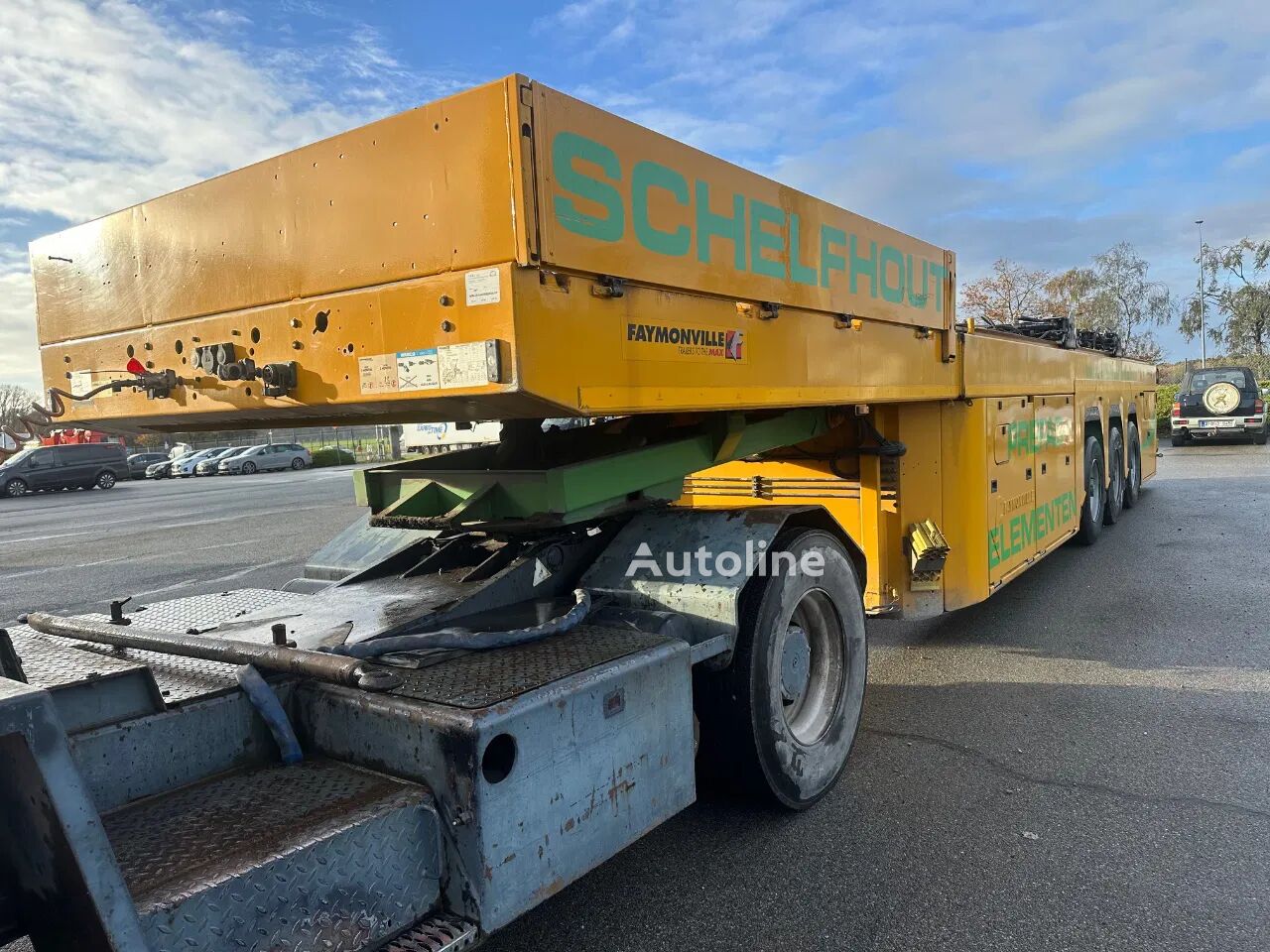 Faymonville F-S43-1EJB Sættevogn glastransport - Autoline