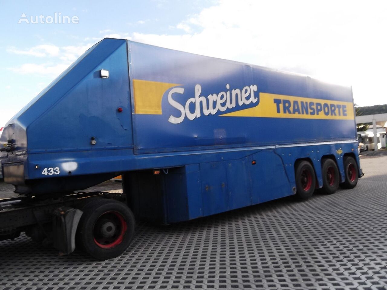 Orthaus OGT 27 Glass Innenlader glass transport semi-trailer