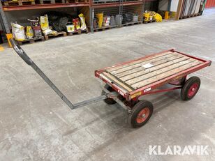 remorque transport de verre Byggvagn med fyrhjulsstyrning Alia Tool H&ouml;j & s&auml;nkbar