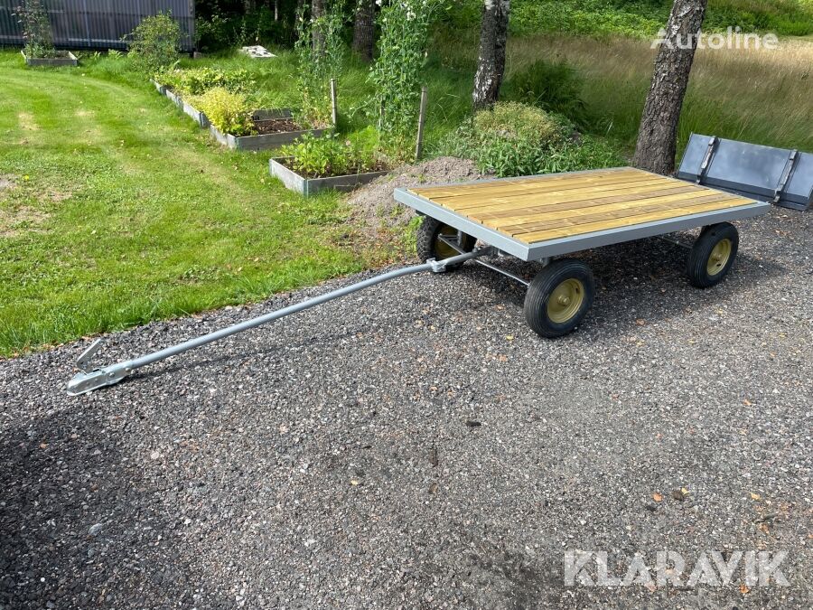 Flakvagn glass transport trailer