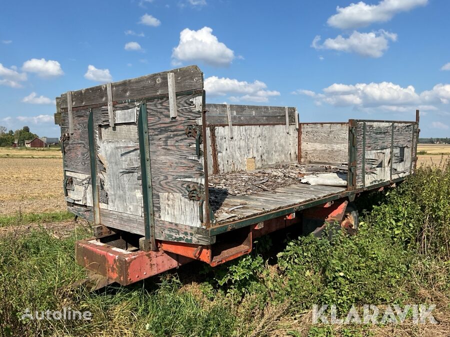 Kärra/ombyggdsbakände glass transport trailer