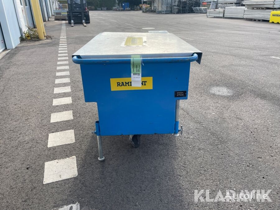 Kvickman 300L glass transport trailer