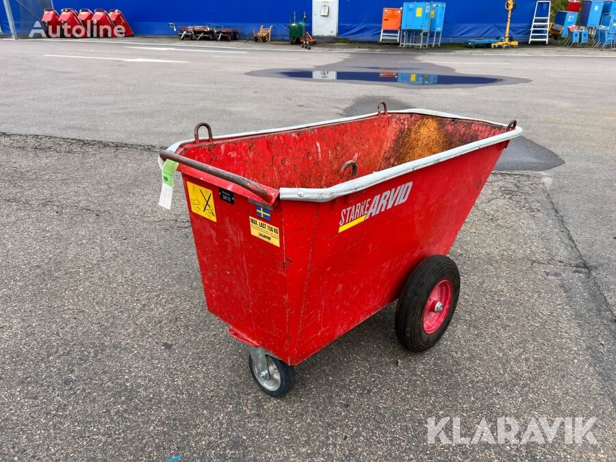 Starke Arvid 400 L / 750 kg glass transport trailer