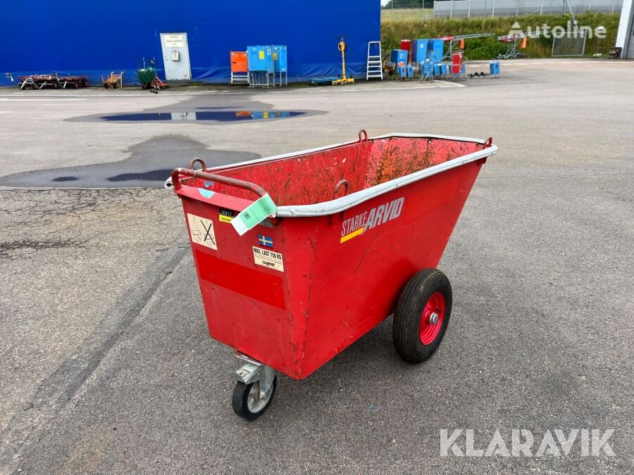 Starke Arvid 400 L/750 kg glass transport trailer