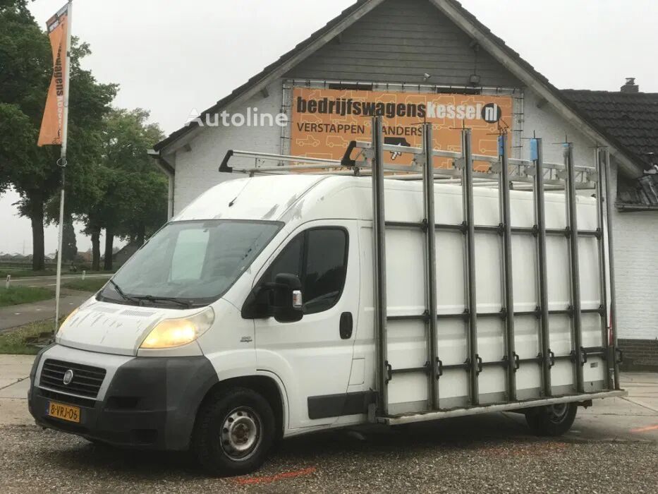 شاحنة نقل المواد الزجاجية Fiat Ducato 33 2.3 MJ DPF Euro 5 Glastransporter L3H2 Grande Volume - Autoline