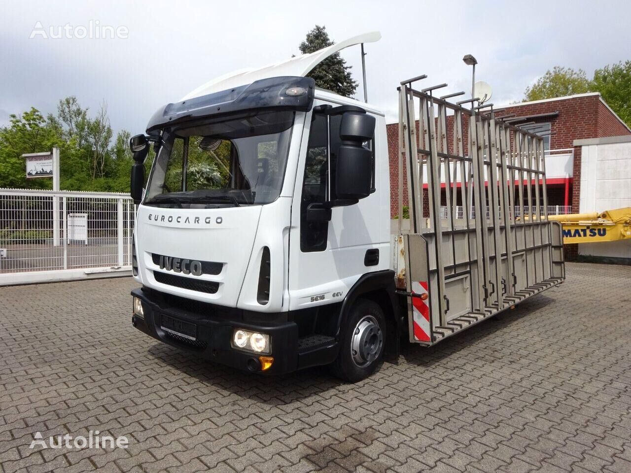 стекловоз IVECO ML75E16 Glass transport truck 4,8 m