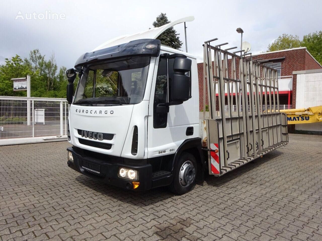 IVECO ML75E16 Glass transport truck 4,8 m camión para transporte de vidrio