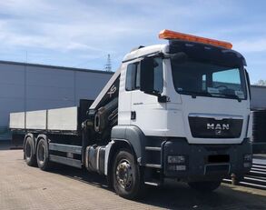 camion trasportatore di vetro Mercedes-Benz Actros 2545 crane Atlas 165.2E