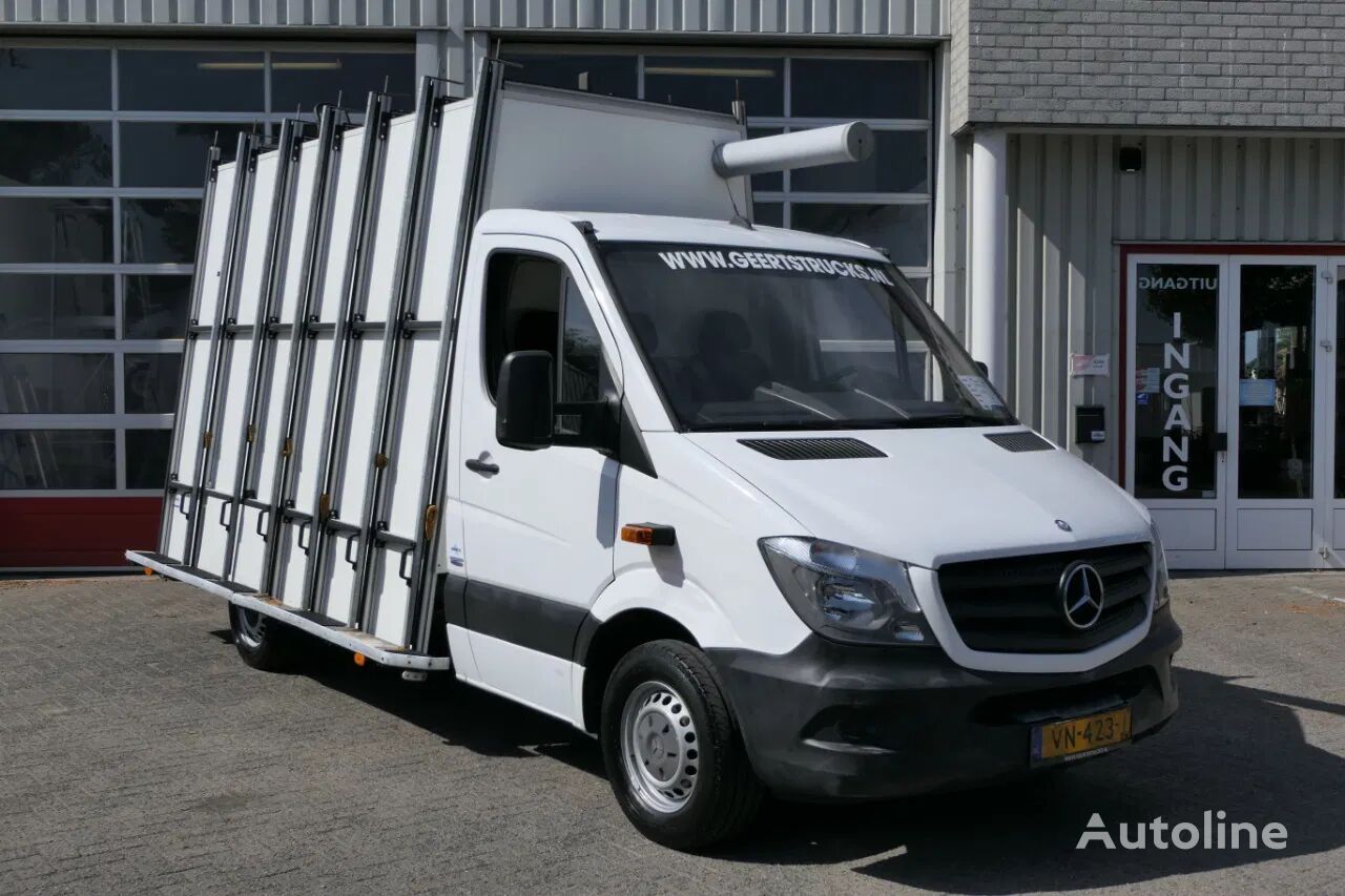 Mercedes-Benz Sprinter | Glastransport | 129306Km | 2015 | Euro5 | 95kW | Navi üvegszállító teherautó