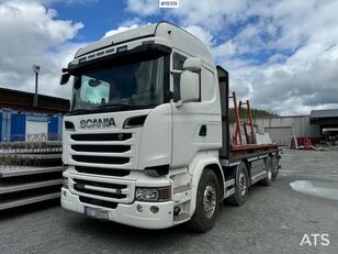 Scania R580 glass transport truck