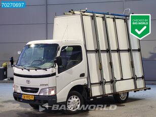 شاحنة نقل المواد الزجاجية Toyota Dyna 100 Glasresteel Resteel Bakwagen Koffer Glaswagen