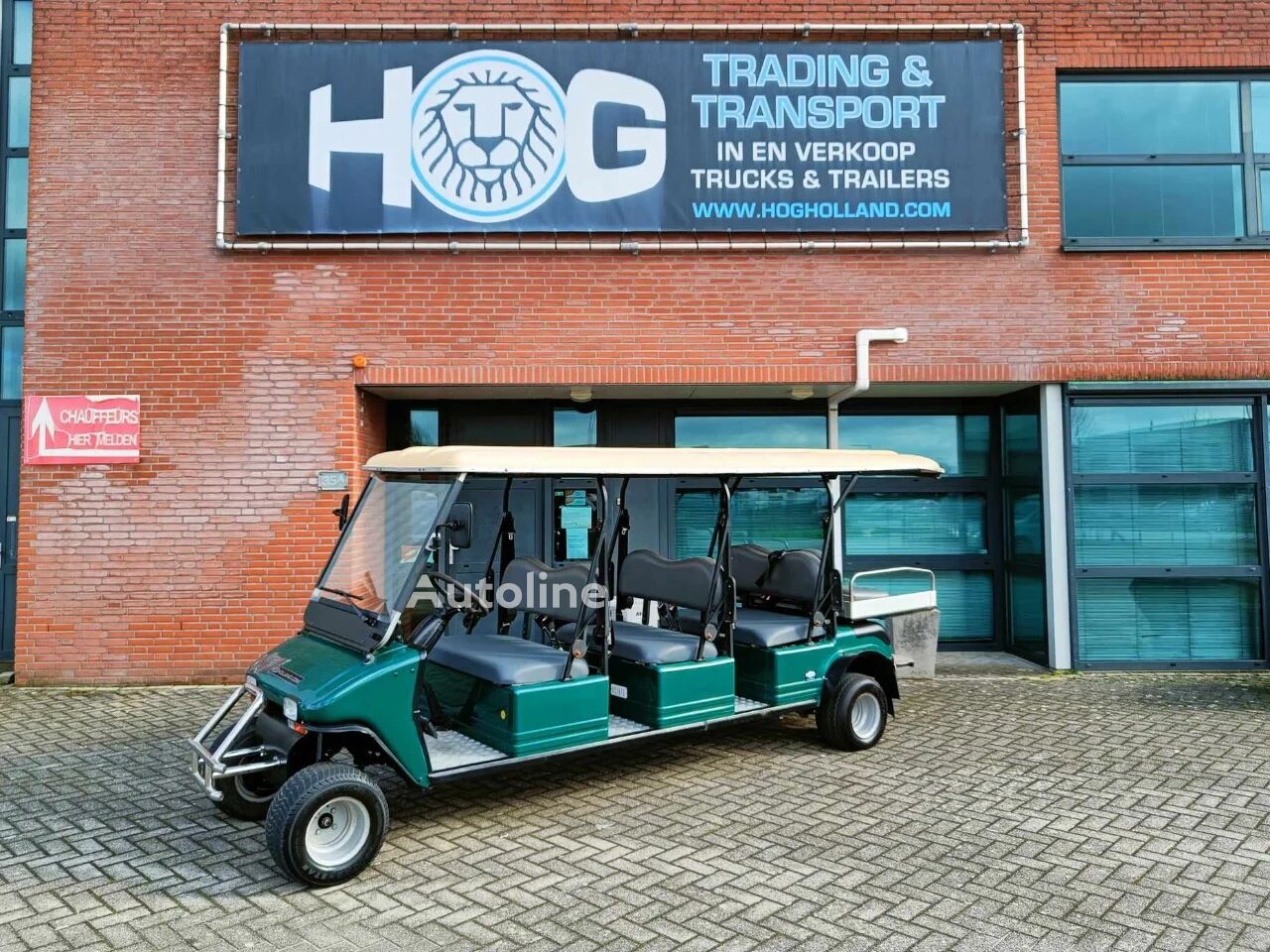 Voiturette de golf Melex Shuttle 8 pers - 986 DS à vendre | Autoline CG Voiturette de golf Melex Shuttle 8 pers - 986 DS - Autoline