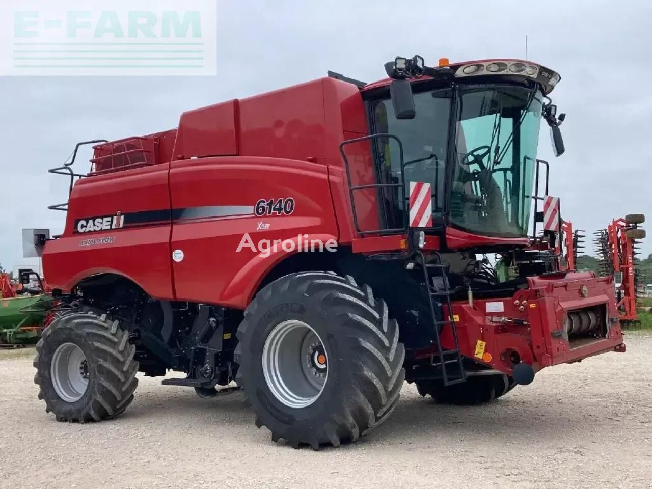 Case IH axial-flow 6140 grain harvester - Agroline