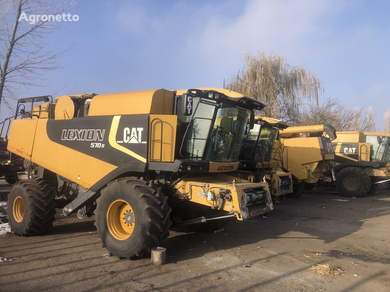 grūdų kombainas Caterpillar LEXION 470