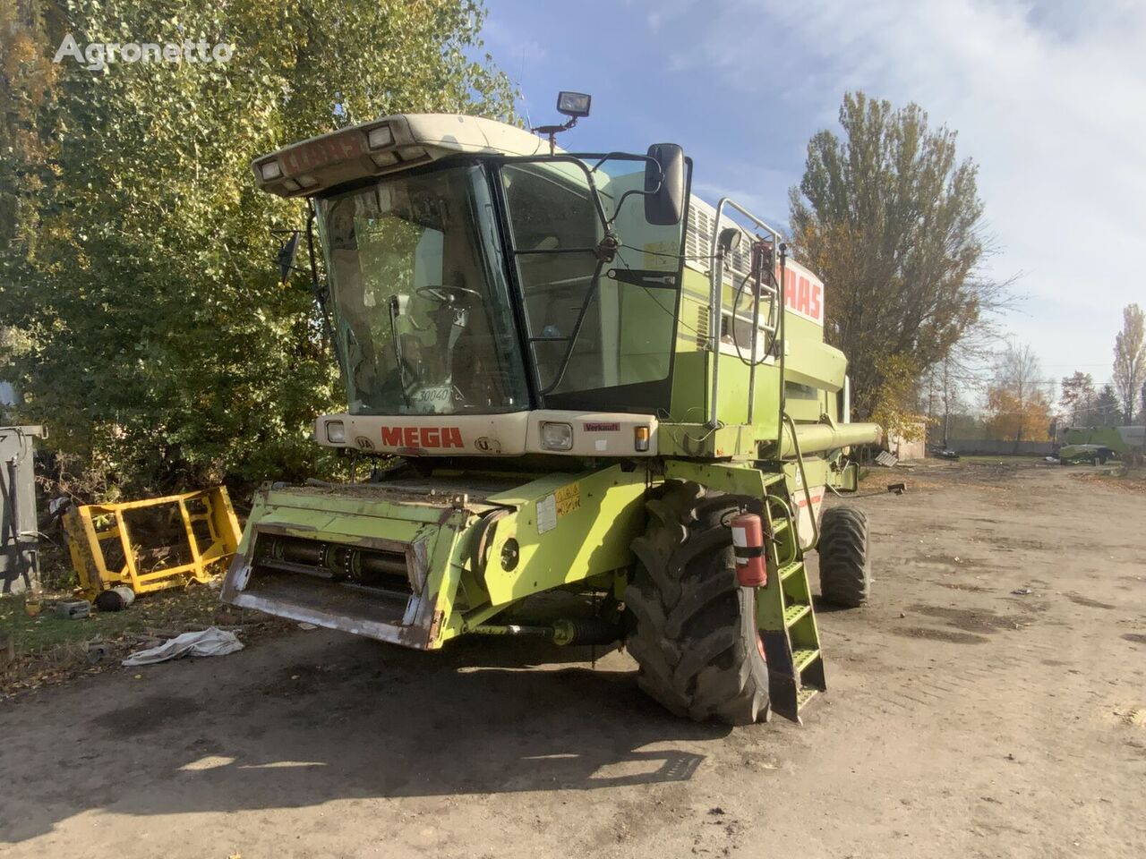 θεριζοαλωνιστική μηχανή Claas Dominator Mega 218