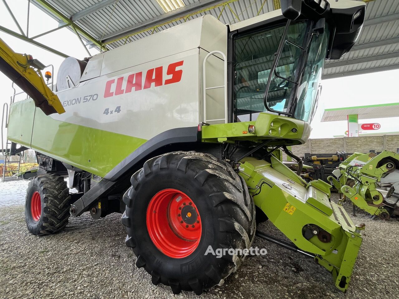 Claas LEXION 570 4x4 cosechadora de cereales