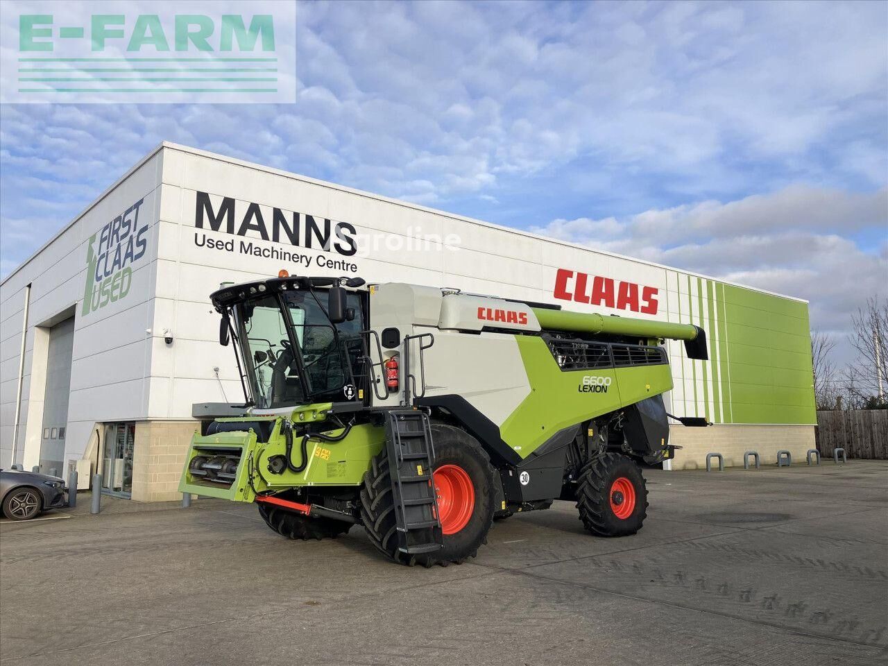 Claas LEXION 6600 grain harvester - Agroline