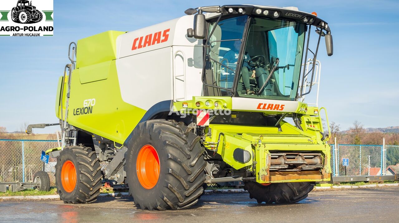 зерноуборочный комбайн Claas LEXION 670 - VARIO 750