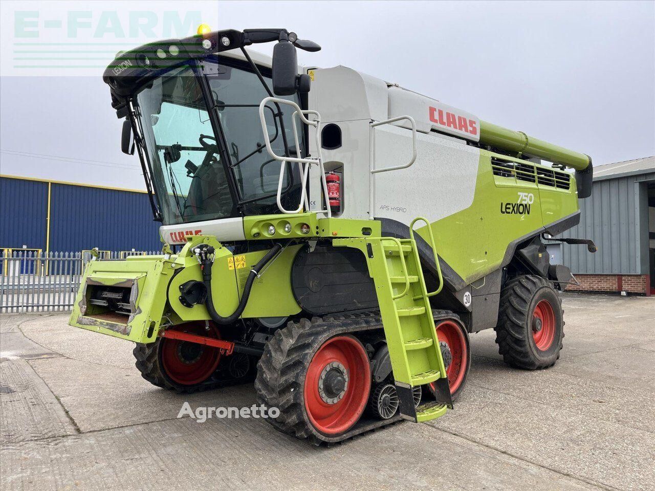 combină de recoltat cereale Claas LEXION 750 TT