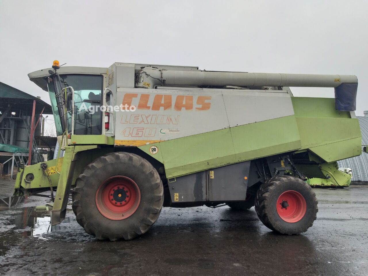 grūdų kombainas Claas Lexion 460